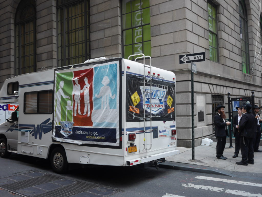 Judaism to go Trucks in New York