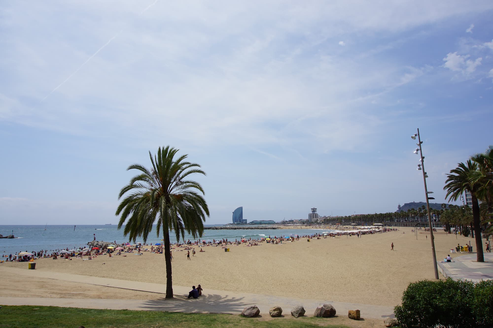 Barceloneta -auswandern nach Barcelona
