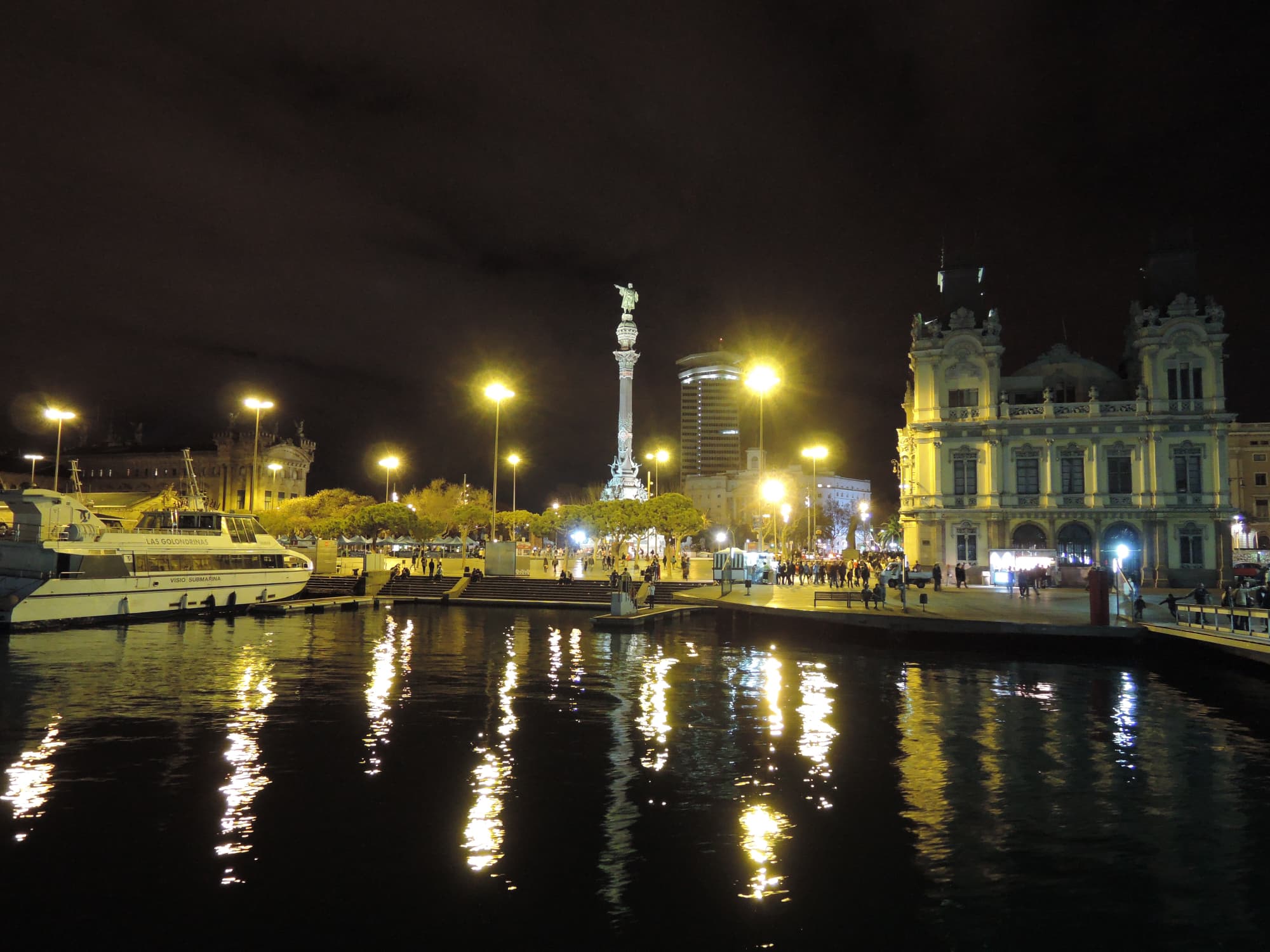 Mirador de Colom bei Nacht