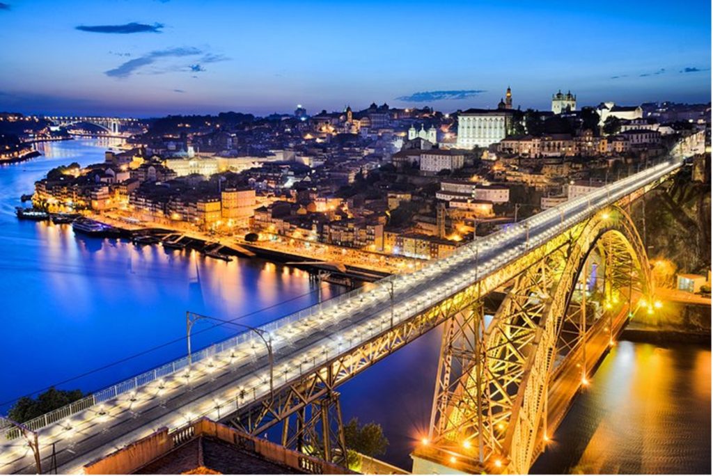 Brücke Dom Luís I, Porto, Portugal