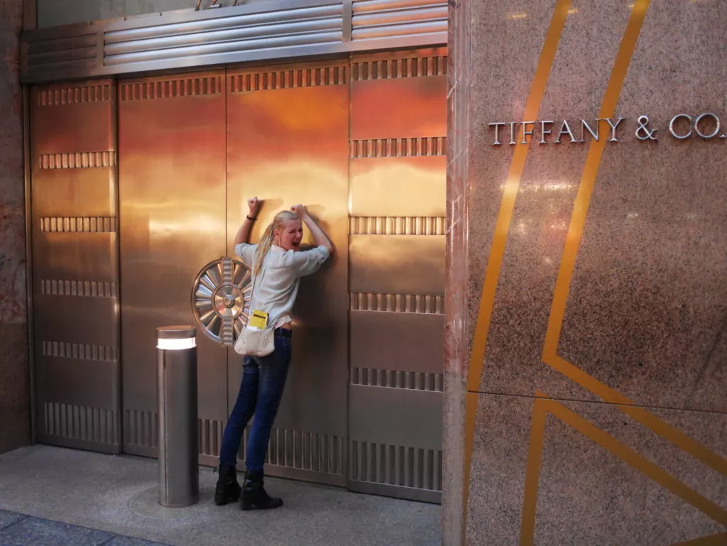 Tiffanys in new York