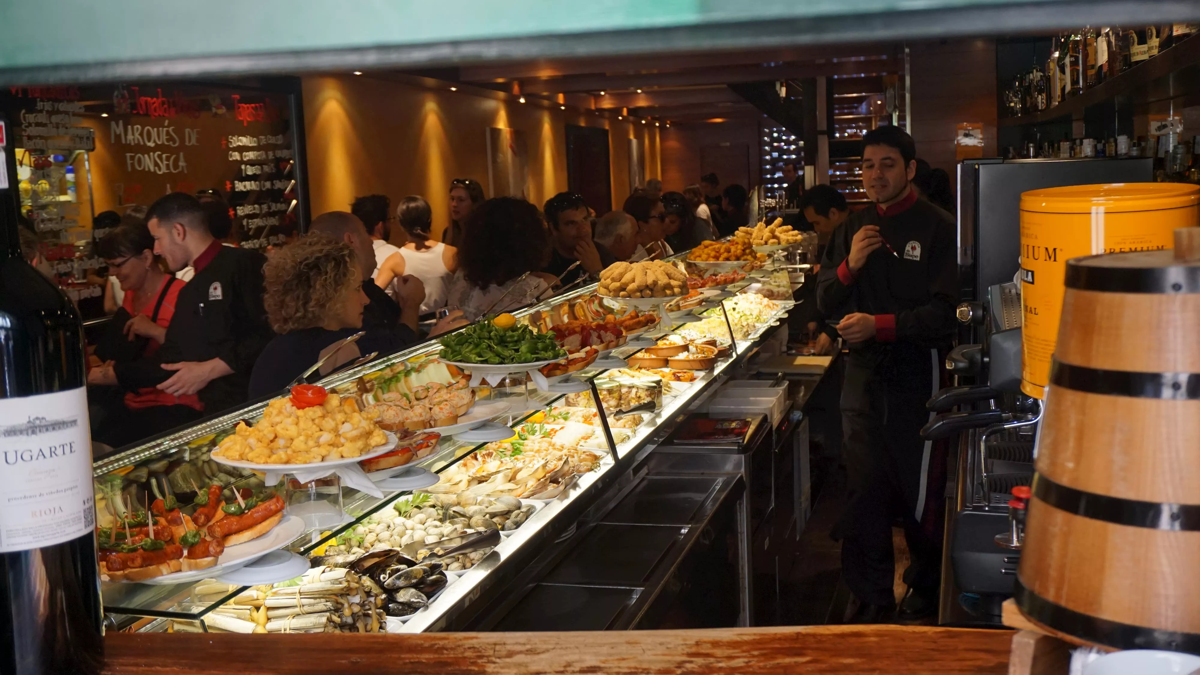 Tapas in Galicia Santiago