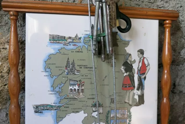 Wo ist Galicia - Karte